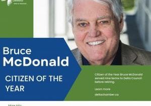Bruce McDonald Citizen of the year